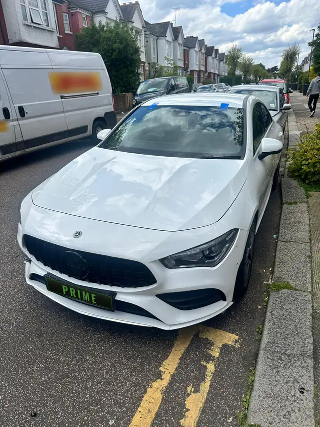 New windscreen fitted on a Mercedes CLA in Cricklewood