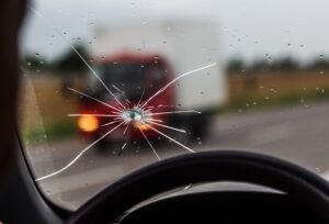 Broken Windscreen