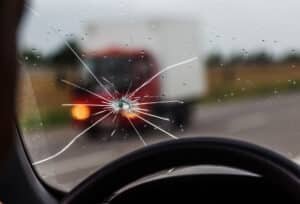 Broken Windscreen